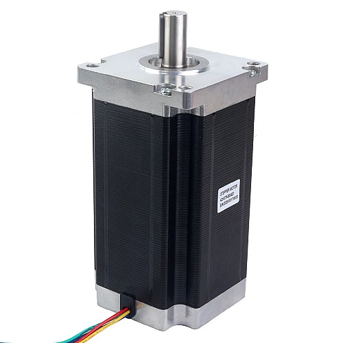 Nema 42 CNC Stepper Motor Bipolar 30Nm(4248oz.in) 8A 110x110x201mm 4 Wires for NmRV50 Worm Gearbox - 42HS79-8004S1 | StepperOnline AU