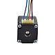 Nema 8 Bipolar 1.8deg 1.4Ncm(1.98oz.in) 0.2A 20x20x28mm 4 Wires - 8HS11-0204S | StepperOnline AU