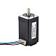 Nema 8 Bipolar 1.8deg 4Ncm(5.7oz.in) 0.6A 20x20x38mm 4 Wires - 8HS15-0604S | StepperOnline AU