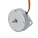 Round Pancake Nema 18 Bipolar 1.8deg 9Ncm(12.75oz.in) 1A Φ46x16mm 4 Wires - 18HR06-1004S | StepperOnline AU