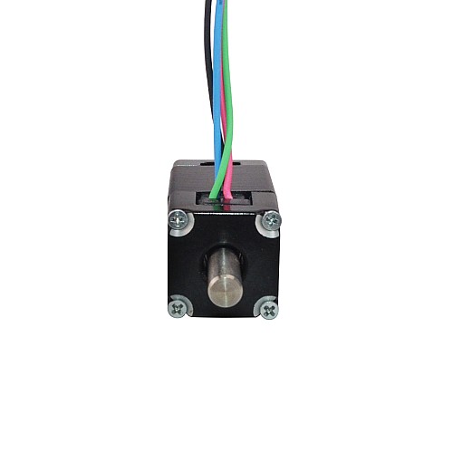 Dual Shaft Nema 6 Bipolar 1.8deg 0.58Ncm(0.82oz.in) 0.3A 14x14x30mm 4 Wires - 6HS12-0304D | StepperOnline AU