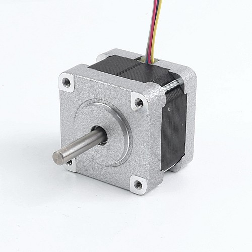 Used - Nema 16 Bipolar 0.9deg 12Ncm(16.99oz.in) 0.63A 39x39x31mm 4 Wires - 16HM12-0634D-USED | StepperOnline AU