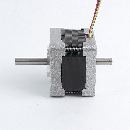 Used - Nema 16 Bipolar 0.9deg 12Ncm(16.99oz.in) 0.63A 39x39x31mm 4 Wires - 16HM12-0634D-USED | StepperOnline AU