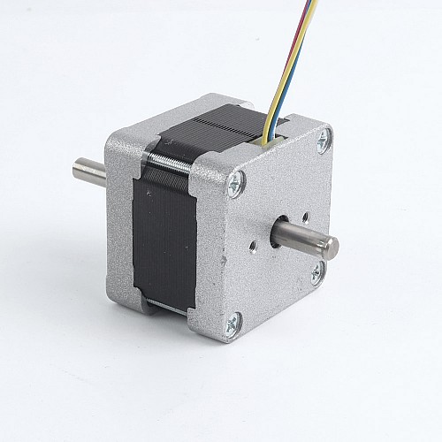 Used - Nema 16 Bipolar 0.9deg 12Ncm(16.99oz.in) 0.63A 39x39x31mm 4 Wires - 16HM12-0634D-USED | StepperOnline AU