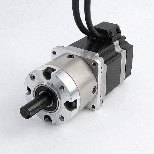 Used - Nema 23 Closed-loop Geared Stepper L=56mm Gear Raio 4:1 Encoder 1000PPR(4000CPR) - 23HS22-2804D-PG4-E1000-USED | StepperOnline AU