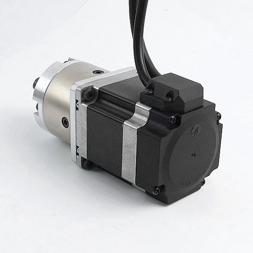 Used - Nema 23 Closed-loop Geared Stepper L=56mm Gear Raio 4:1 Encoder 1000PPR(4000CPR) - 23HS22-2804D-PG4-E1000-USED | StepperOnline AU