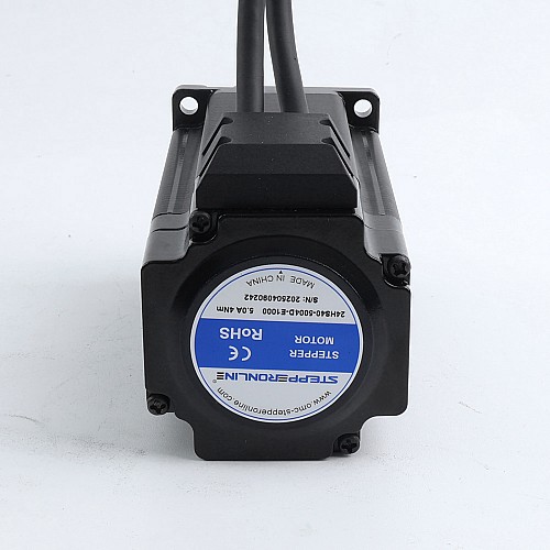 Used - S Series Nema 24 Closed Loop Stepper Motor 4.0Nm(566.45oz.in) Encoder 1000PPR(4000CPR) - 24HS40-5004D-E1000-USED | StepperOnline AU