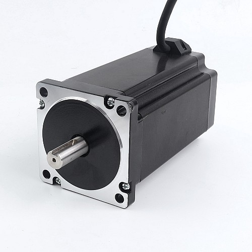 Used - S Series Nema 34 Stepper Motor 13.0Nm(1841oz.in) 14mm Key-way Shaft 1m Cable - 34HS61-6004S1-USED | StepperOnline AU