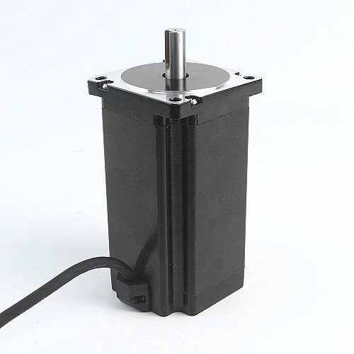 Used - S Series Nema 34 Stepper Motor 13.0Nm(1841oz.in) 14mm Key-way Shaft 1m Cable - 34HS61-6004S1-USED | StepperOnline AU