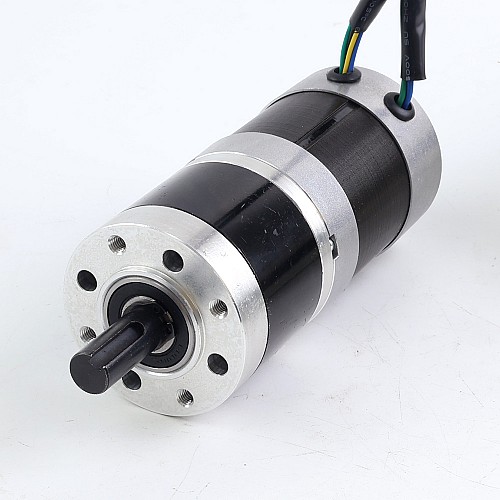 Used - CN Stock - 24V 101W Round Geared Brushless DC Motor 6.90Nm(977.12oz.in) 27:1 Round Planetary Gearbox - 57BYA74-24-01-PG27-USED | StepperOnline AU