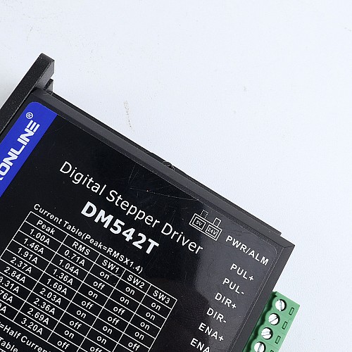 Digital Stepper Driver 1.0-4.5A 18-50VDC for Nema 17, 23, 24 Stepper Motor - DM542T | StepperOnline AU