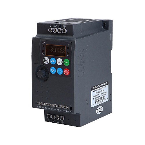 EV200 Series VFD 400W 2.3A Single Phase 220V Variable Frequency Drive - EV200-0400G-S2 | StepperOnline AU