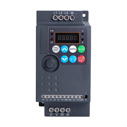 EV200 Series VFD 1HP 0.75KW 2.1A Three Phase 380V Variable Frequency Drive - EV200-0750G-T3 | StepperOnline AU