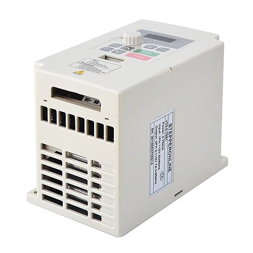 STEPPERONLINE CNC VFD 0.75KW 1HP 7.0A 110V Variable Frequency Drive Motor Inverter for Spindle Motor Speed Control - V70-0.75S1 | StepperOnline AU